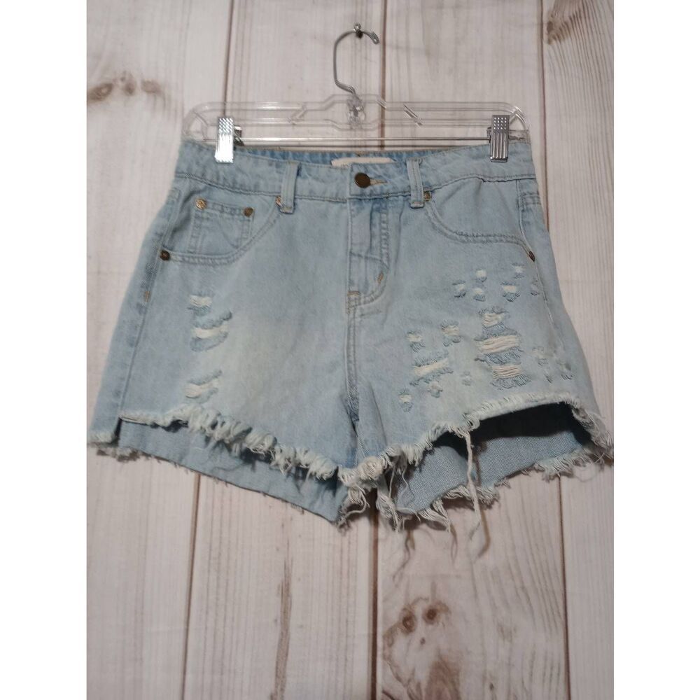Rip curl Shorts Ladies 25 Light Wash Cut-off Distressed